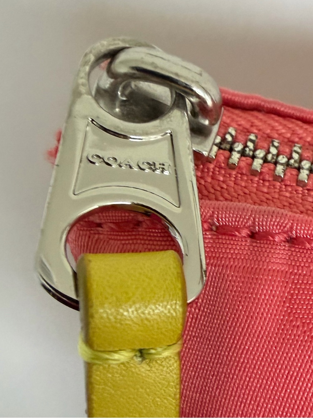 Coach Legacy Weekend Signature Colorblock Nylon East West Zip Top Tote 24865 3 - Picture 3 of 16